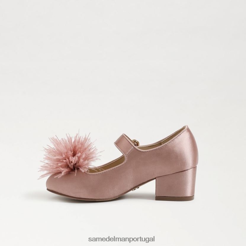 Sam Edelman praliné macio crianças talia salto bloco mary jane calçados X8JV0P1044