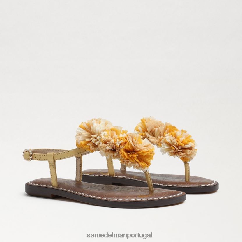 Sam Edelman couro do sol do deserto crianças sandália tanga Gillie calçados X8JV0P1054