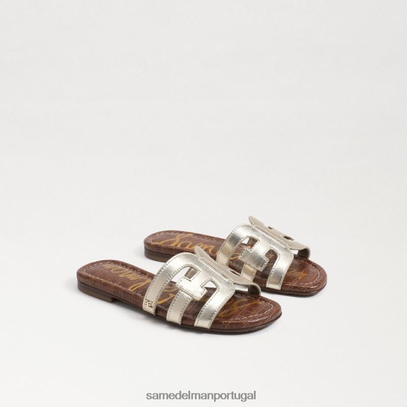 Sam Edelman ouro derretido crianças sandália bay slide calçados X8JV0P889