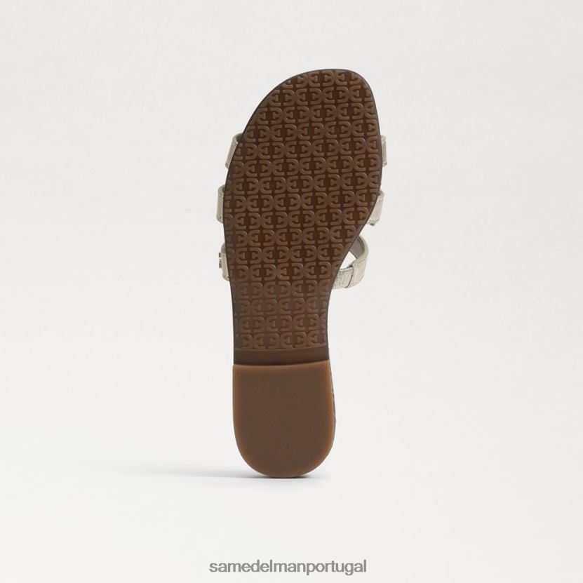 Sam Edelman ouro derretido crianças sandália bay slide calçados X8JV0P889