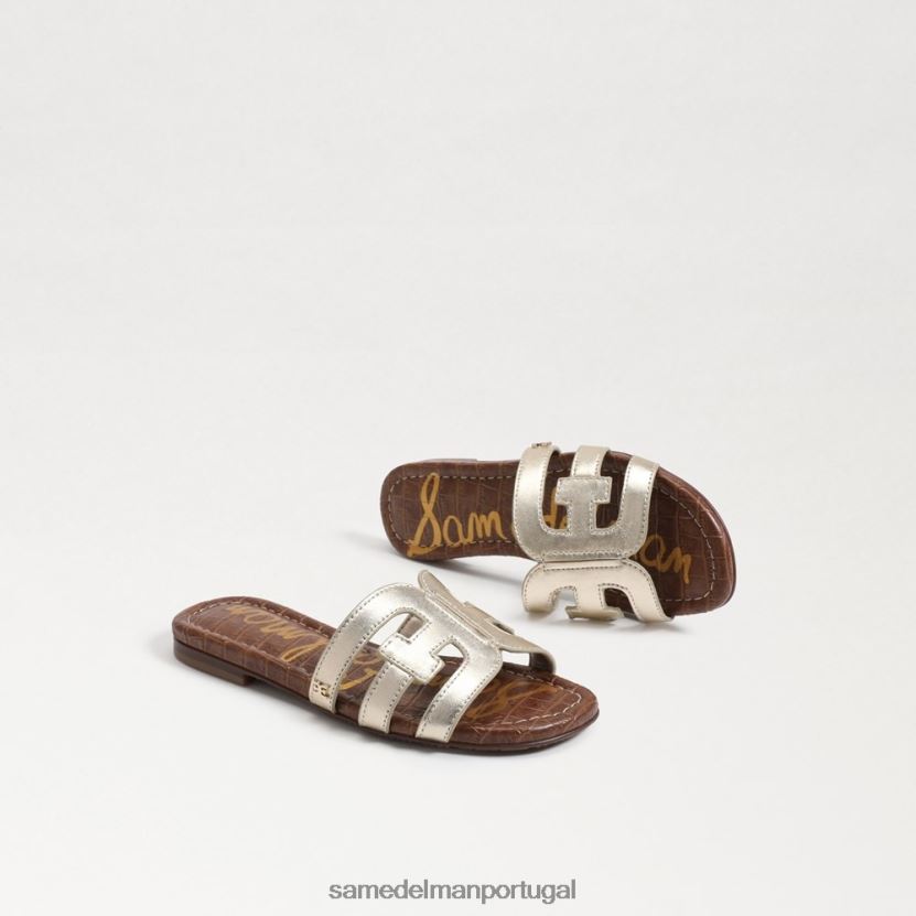Sam Edelman ouro derretido crianças sandália bay slide calçados X8JV0P889