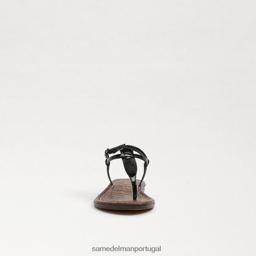 Sam Edelman preto crianças sandália tanga gigi calçados X8JV0P963