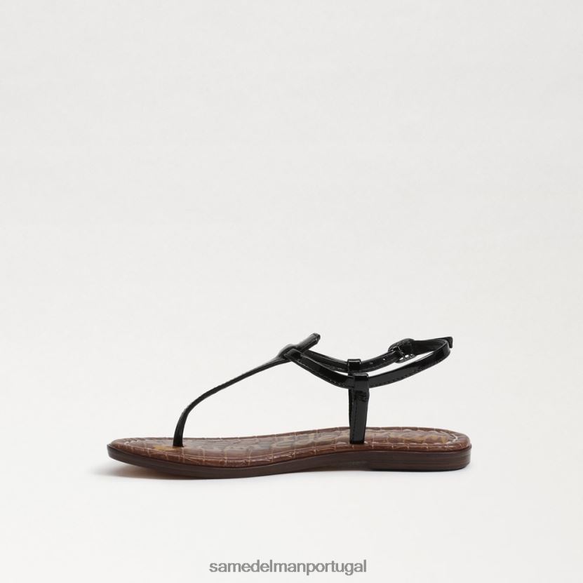 Sam Edelman preto crianças sandália tanga gigi calçados X8JV0P963