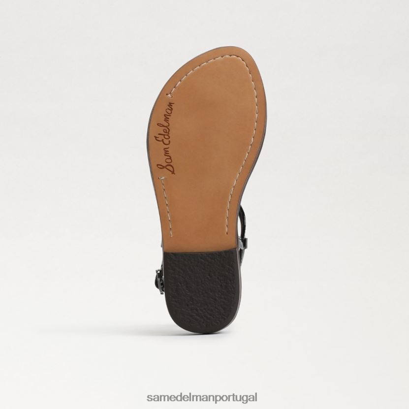 Sam Edelman preto crianças sandália tanga gigi calçados X8JV0P963