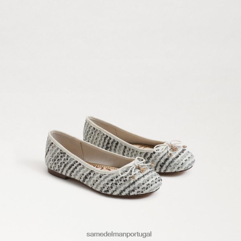 Sam Edelman areia de verão crianças apartamento de balé felicia calçados X8JV0P996