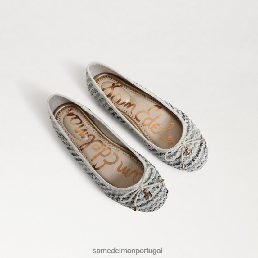 Sam Edelman areia de verão crianças apartamento de balé felicia calçados X8JV0P996