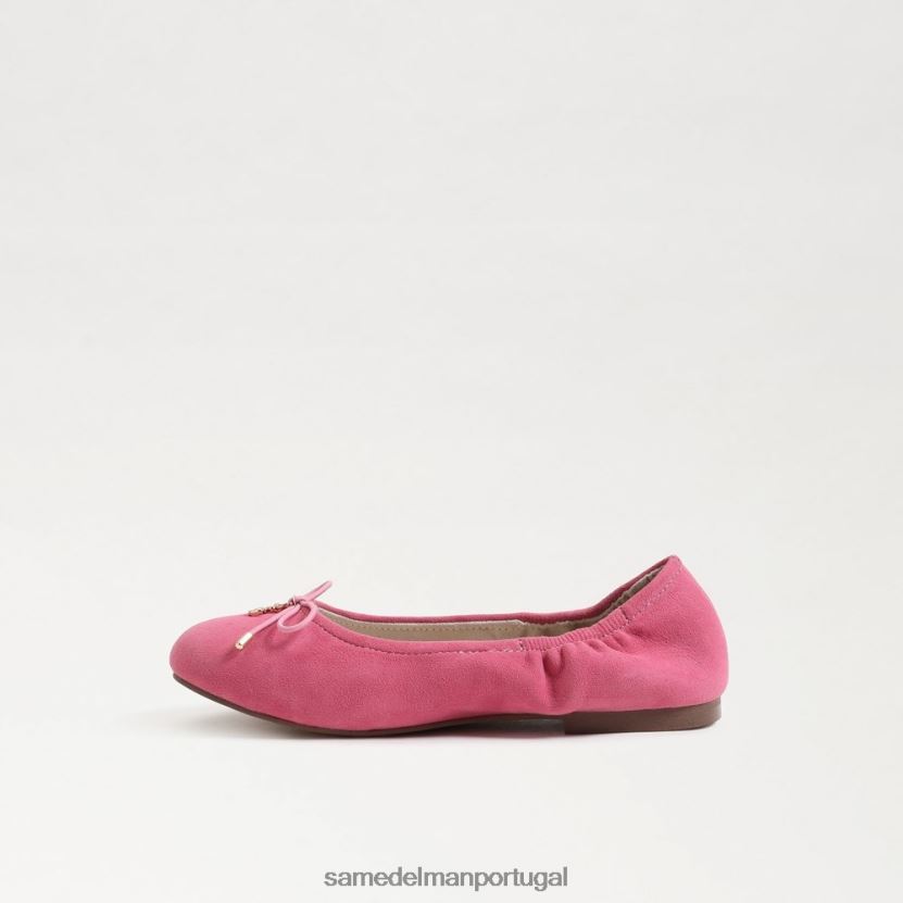 Sam Edelman azaléia rosa crianças apartamento de balé felicia calçados X8JV0P1001