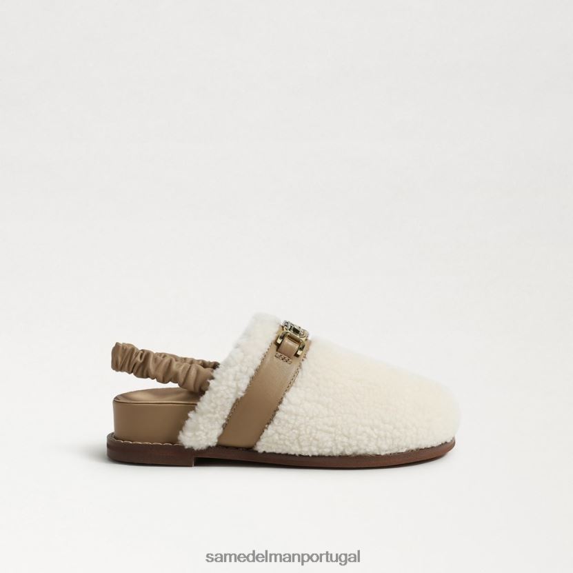 Sam Edelman bege/natural crianças tamanco de junho calçados X8JV0P1060