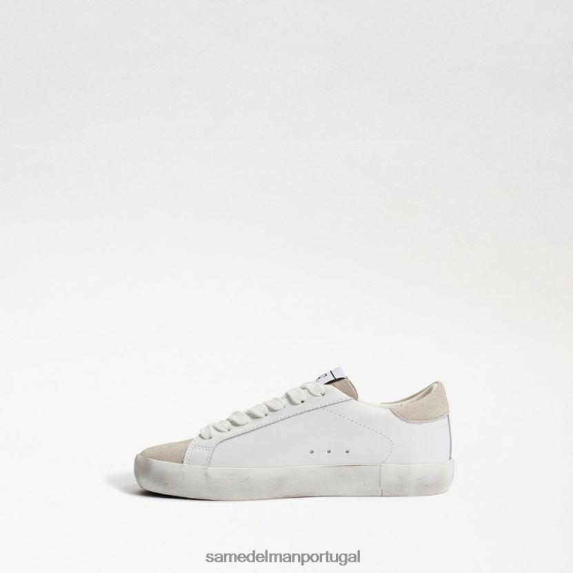 Sam Edelman branco/grige crianças tênis aubrie calçados X8JV0P1017