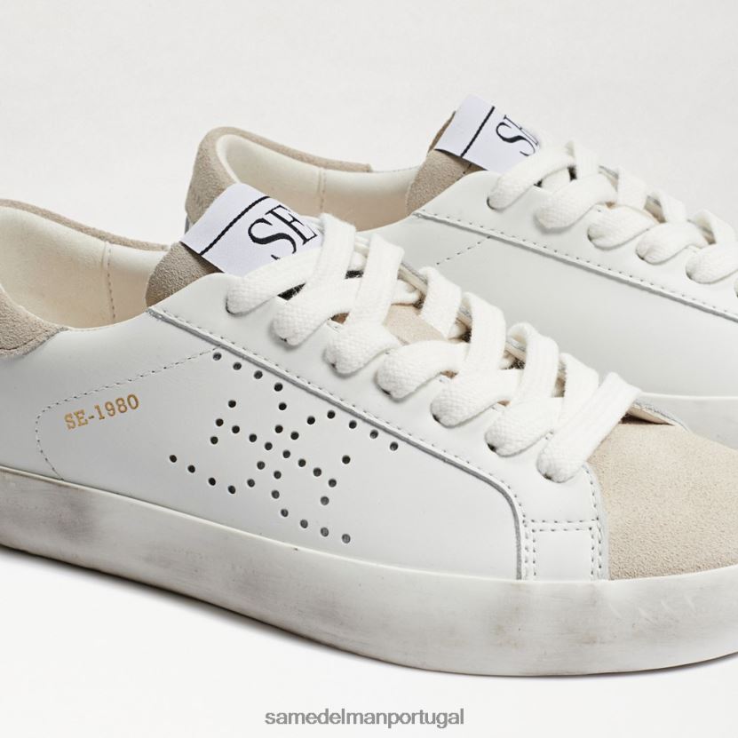 Sam Edelman branco/grige crianças tênis aubrie calçados X8JV0P1017