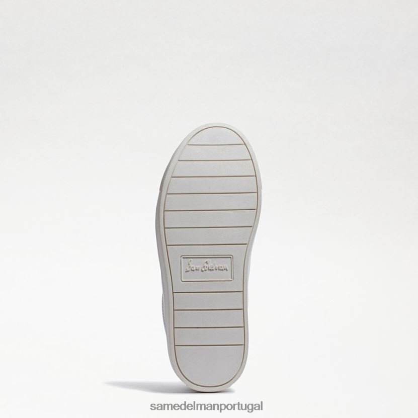 Sam Edelman couro branco crianças tênis etílico calçados X8JV0P910