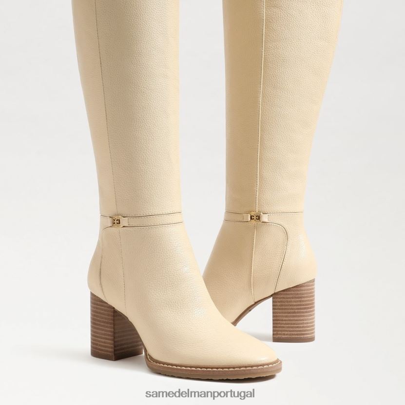 Sam Edelman casca de ovo mulheres bota cano alto Elsy calçados X8JV0P797