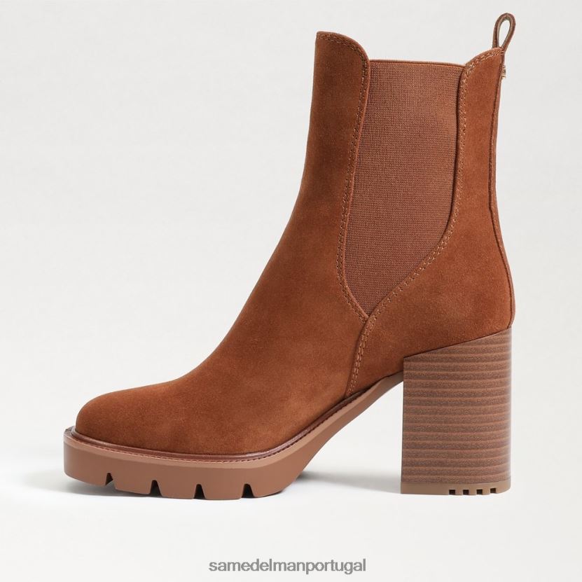Sam Edelman fronteira marrom mulheres bota chelsea rollins calçados X8JV0P751