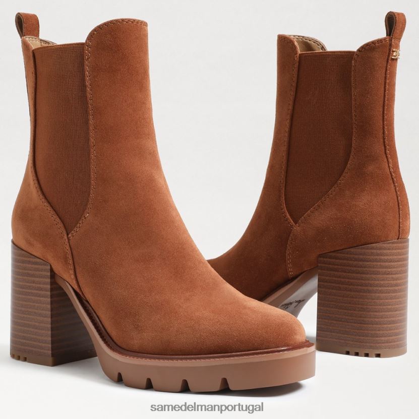 Sam Edelman fronteira marrom mulheres bota chelsea rollins calçados X8JV0P751