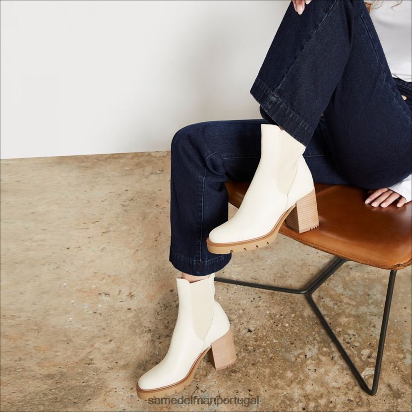 Sam Edelman marfim moderno mulheres bota chelsea rollins calçados X8JV0P750