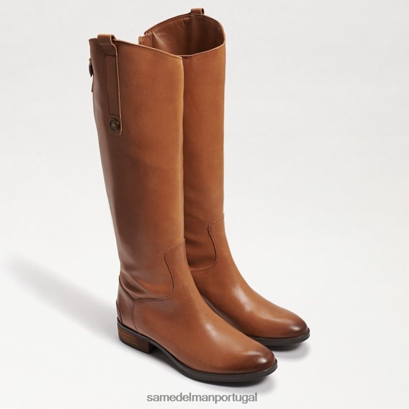 Sam Edelman couro de uísque mulheres bota larga de couro de bezerro penny2 calçados X8JV0P436
