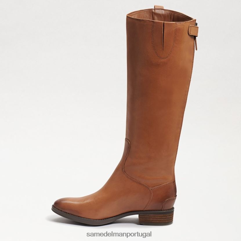 Sam Edelman couro de uísque mulheres bota larga de couro de bezerro penny2 calçados X8JV0P436