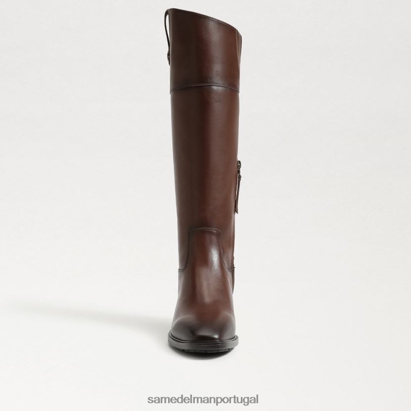 Sam Edelman marrom teraço mulheres bota de montaria drina calçados X8JV0P794