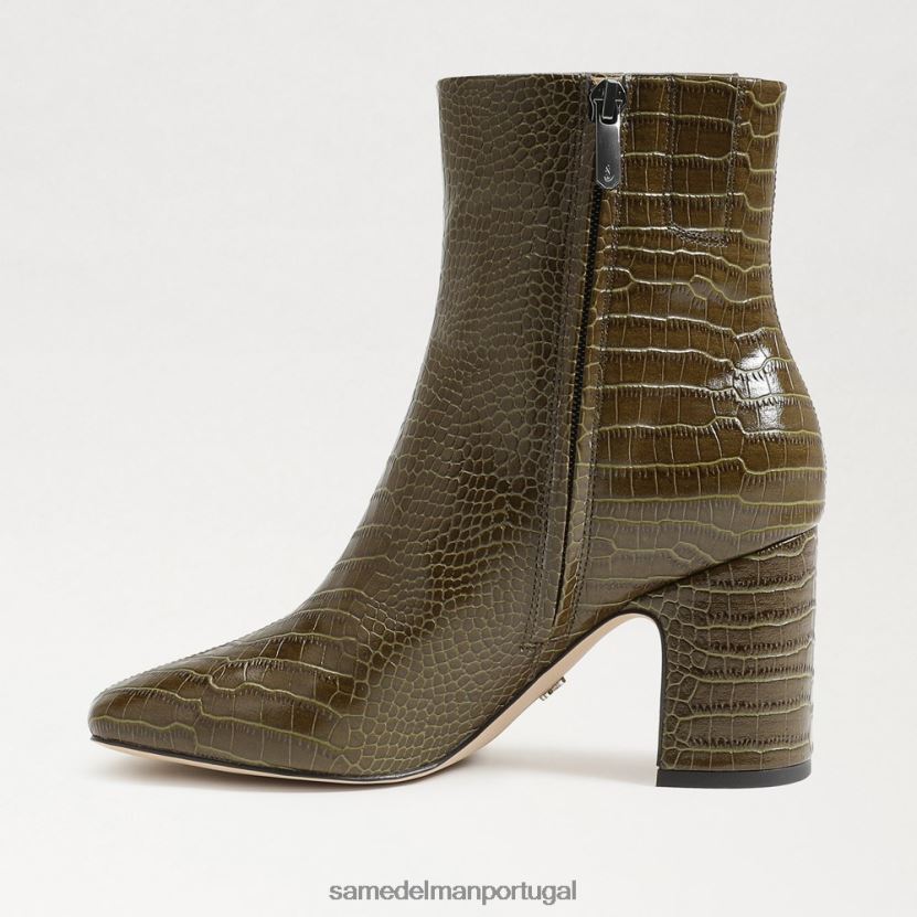 Sam Edelman abeto verde mulheres botinha de tornozelo fulvo calçados X8JV0P781