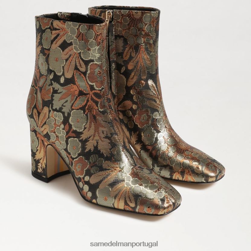 Sam Edelman bronze multi mulheres botinha de tornozelo fulvo calçados X8JV0P785