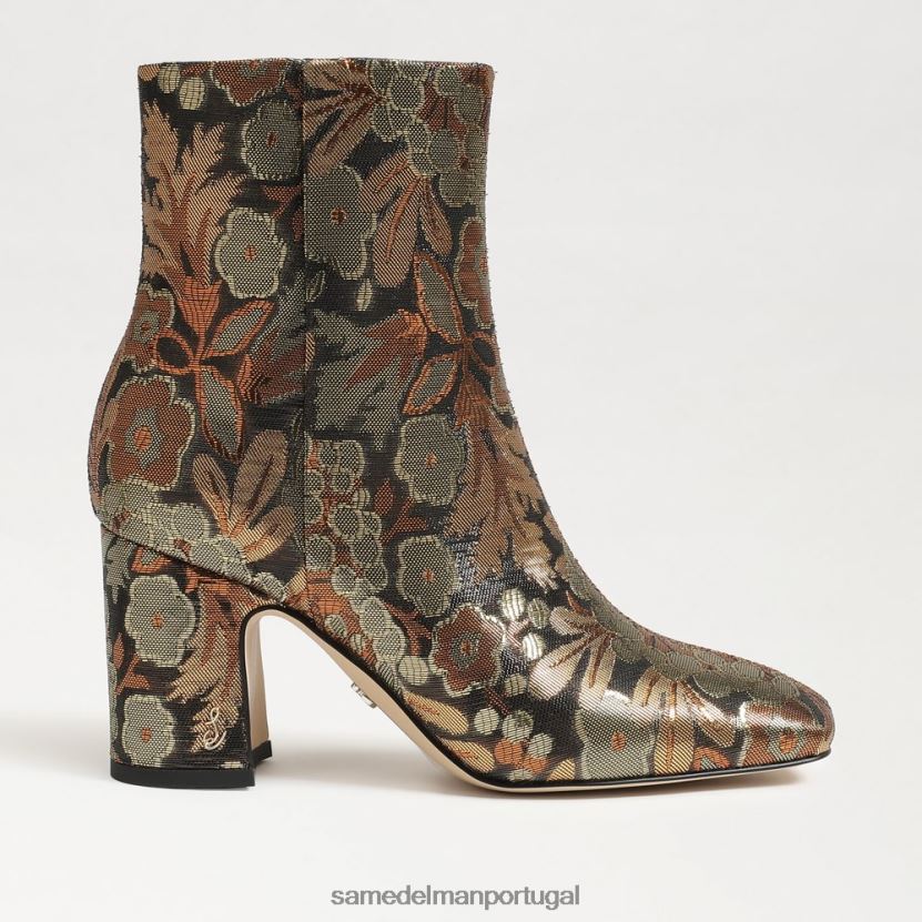 Sam Edelman bronze multi mulheres botinha de tornozelo fulvo calçados X8JV0P785