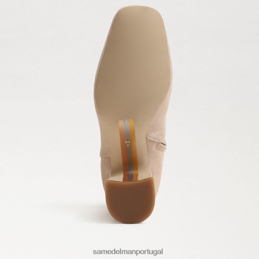 Sam Edelman camurça de aveia quente mulheres botinha de tornozelo fulvo calçados X8JV0P786