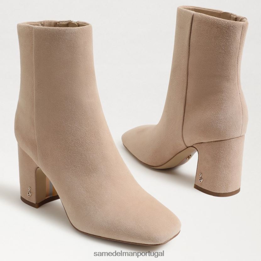 Sam Edelman camurça de aveia quente mulheres botinha de tornozelo fulvo calçados X8JV0P786