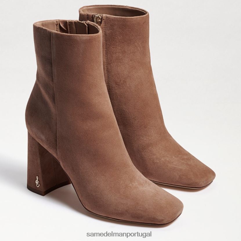 Sam Edelman camurça praliné mulheres botinha codie calçados X8JV0P452