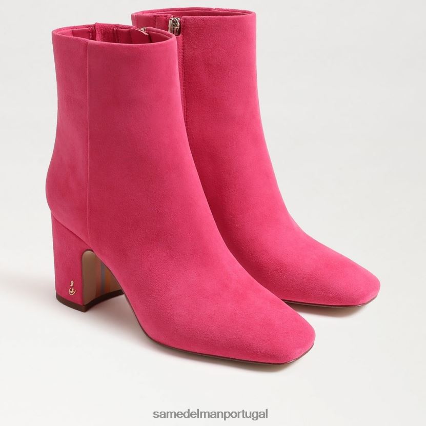 Sam Edelman dália rosa mulheres botinha de tornozelo fulvo calçados X8JV0P790