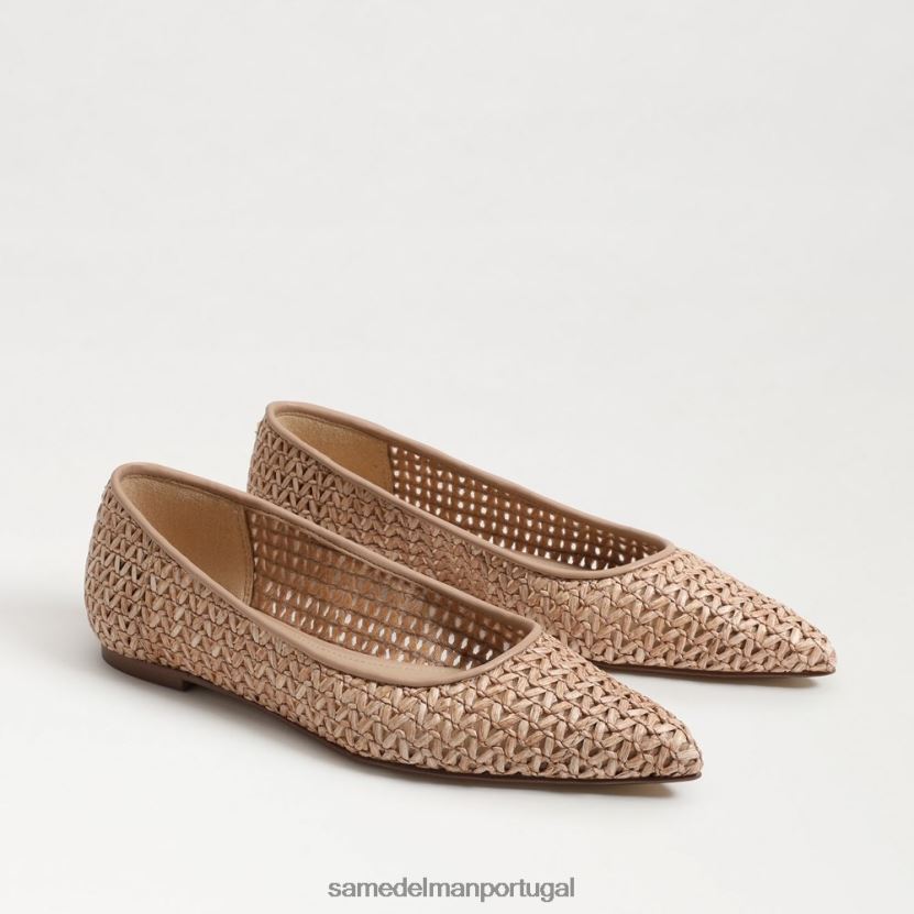 Sam Edelman bronzeado quente mulheres Wanda dedo apontado calçados X8JV0P478
