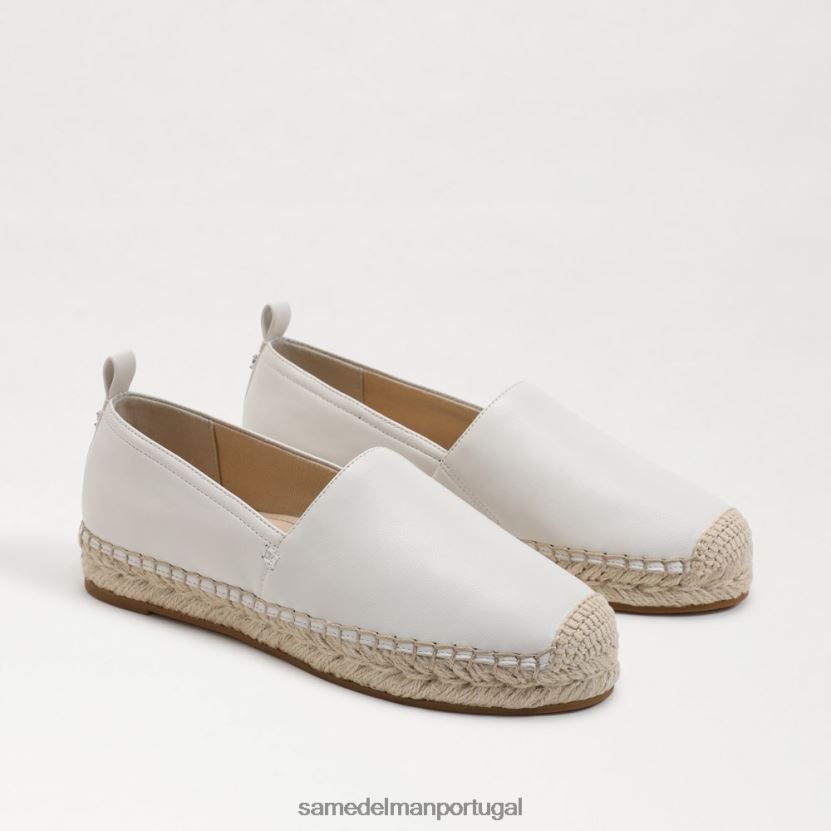 Sam Edelman Branco brilhante mulheres alpercata Krista calçados X8JV0P279