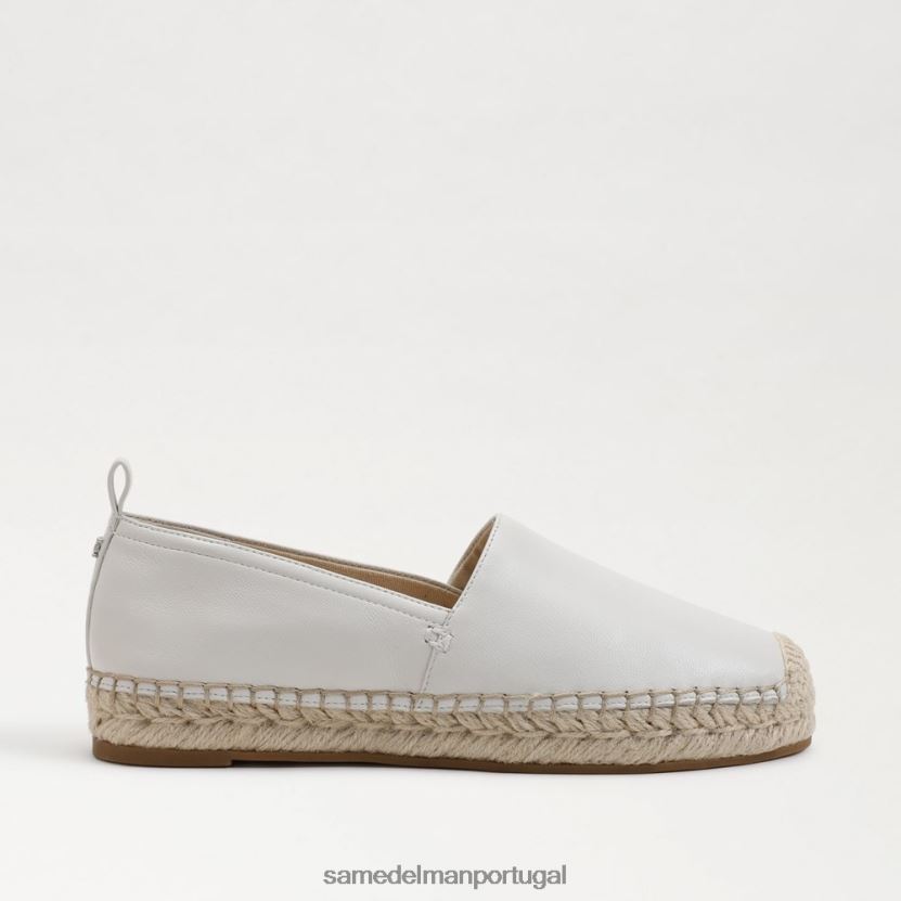 Sam Edelman Branco brilhante mulheres alpercata Krista calçados X8JV0P279