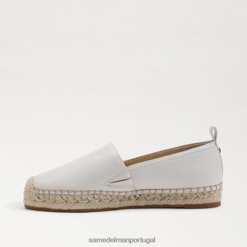 Sam Edelman Branco brilhante mulheres alpercata Krista calçados X8JV0P279