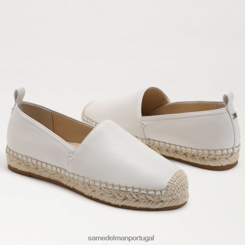 Sam Edelman Branco brilhante mulheres alpercata Krista calçados X8JV0P279
