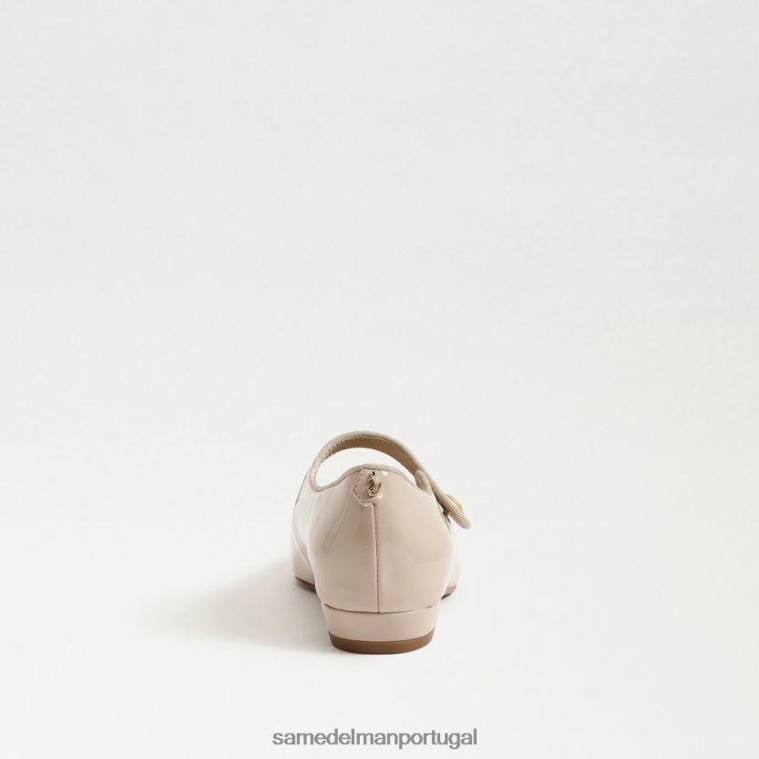 Sam Edelman patente de chai latte mulheres jene mary jane dedo apontado calçados X8JV0P543