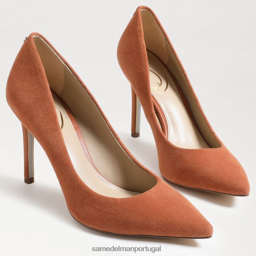 Sam Edelman argila polvilhada mulheres salto bico fino avelã calçados X8JV0P165