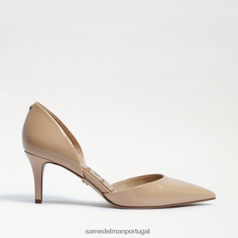 Sam Edelman bege azul mulheres jaina bico fino salto gatinho calçados X8JV0P553