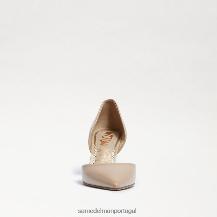 Sam Edelman bege azul mulheres jaina bico fino salto gatinho calçados X8JV0P553