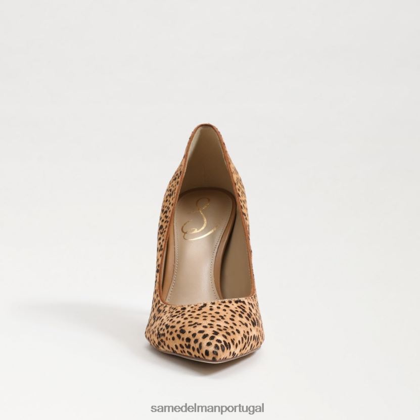 Sam Edelman bronzeado multi mulheres salto bico fino avelã calçados X8JV0P157