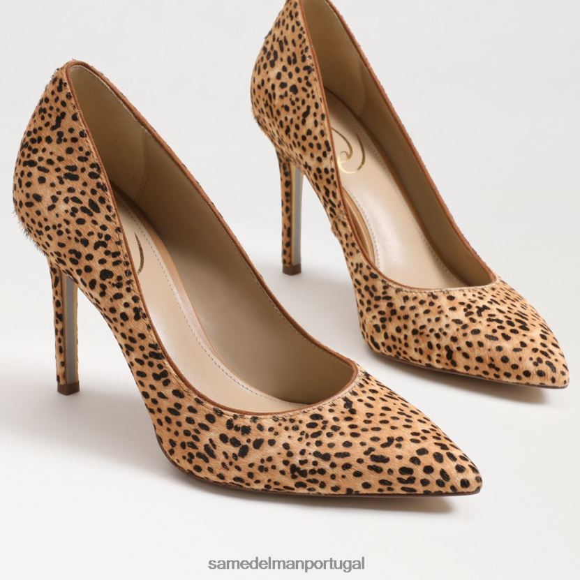 Sam Edelman bronzeado multi mulheres salto bico fino avelã calçados X8JV0P157