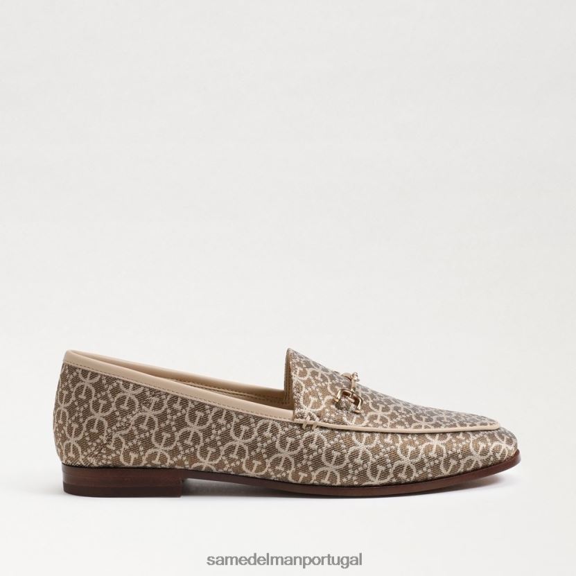 Sam Edelman bege multi mulheres loraine mocassim calçados X8JV0P54