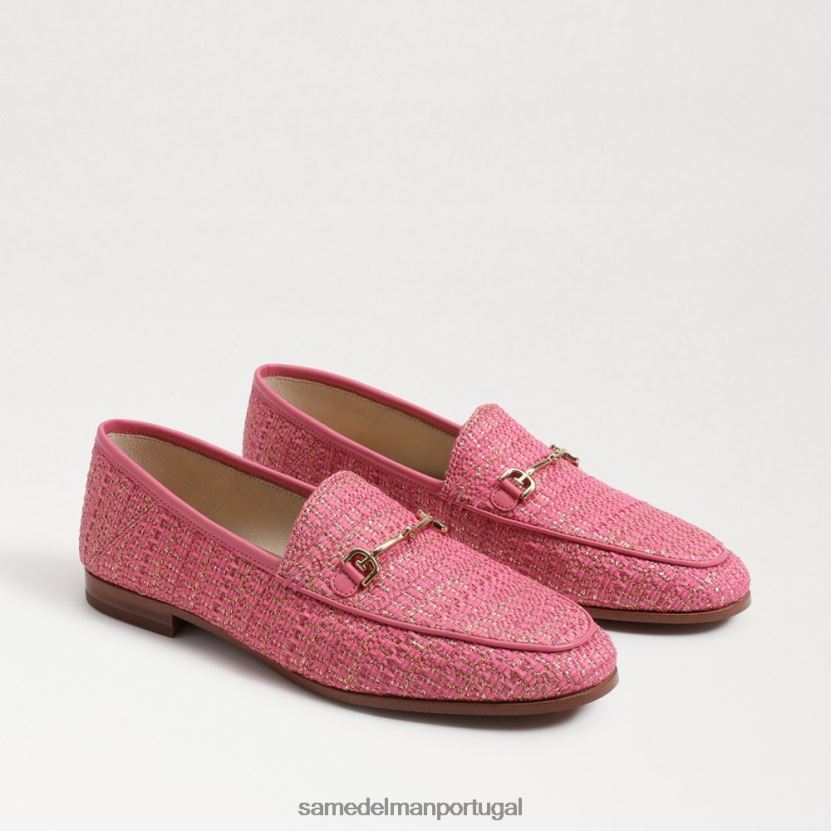 Sam Edelman rosa rosa multi mulheres loraine mocassim calçados X8JV0P50