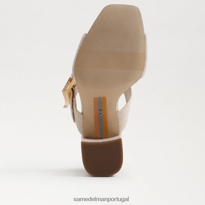 Sam Edelman areia mulheres mule salto dalton calçados X8JV0P563
