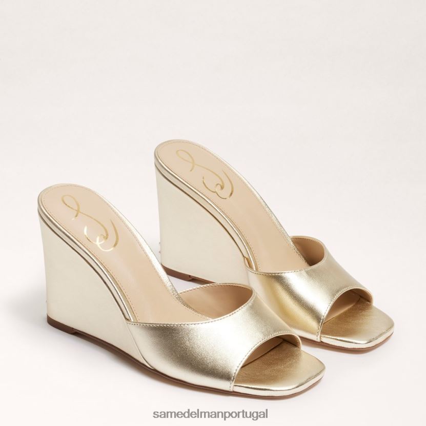 Sam Edelman ouro escuro mulheres sandália merrick calçados X8JV0P611