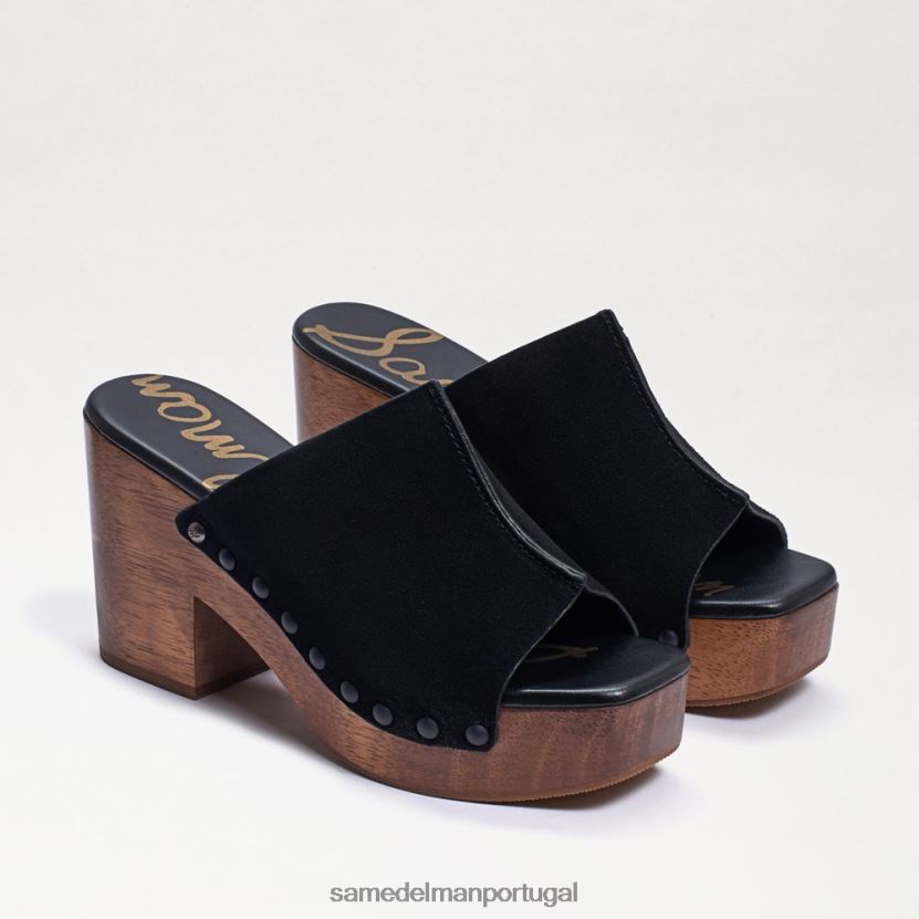 Sam Edelman Camurça preta mulheres josselyn mula calçados X8JV0P640
