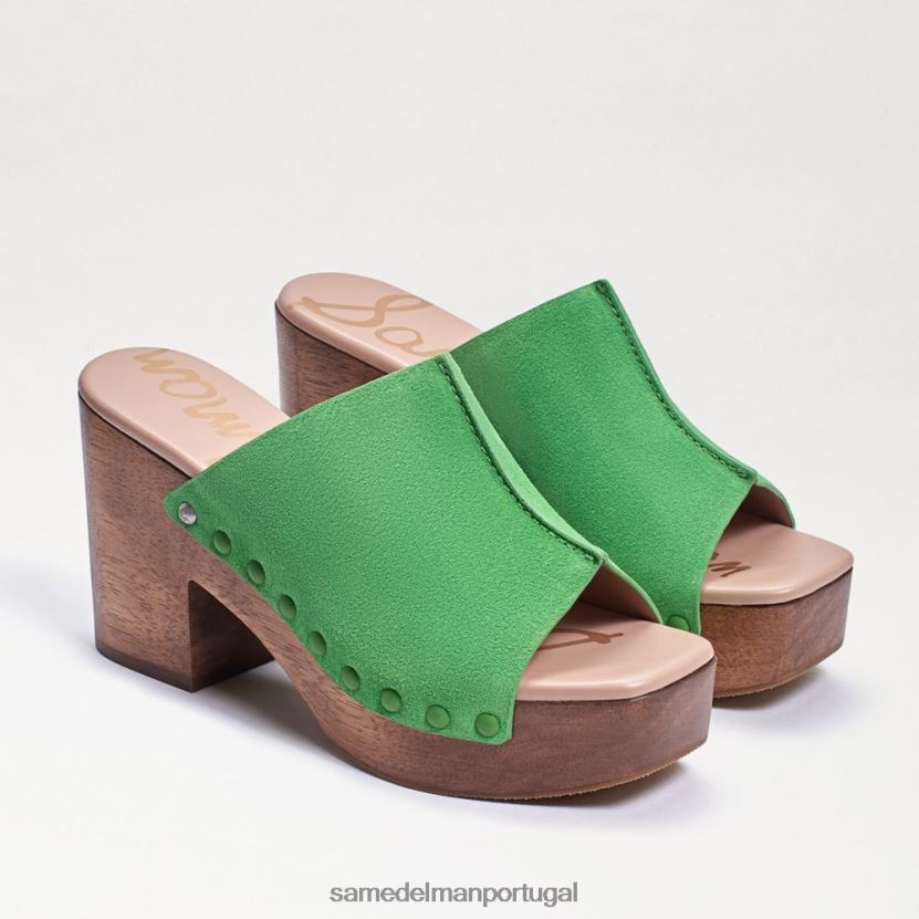 Sam Edelman camurça limão mulheres josselyn mula calçados X8JV0P643