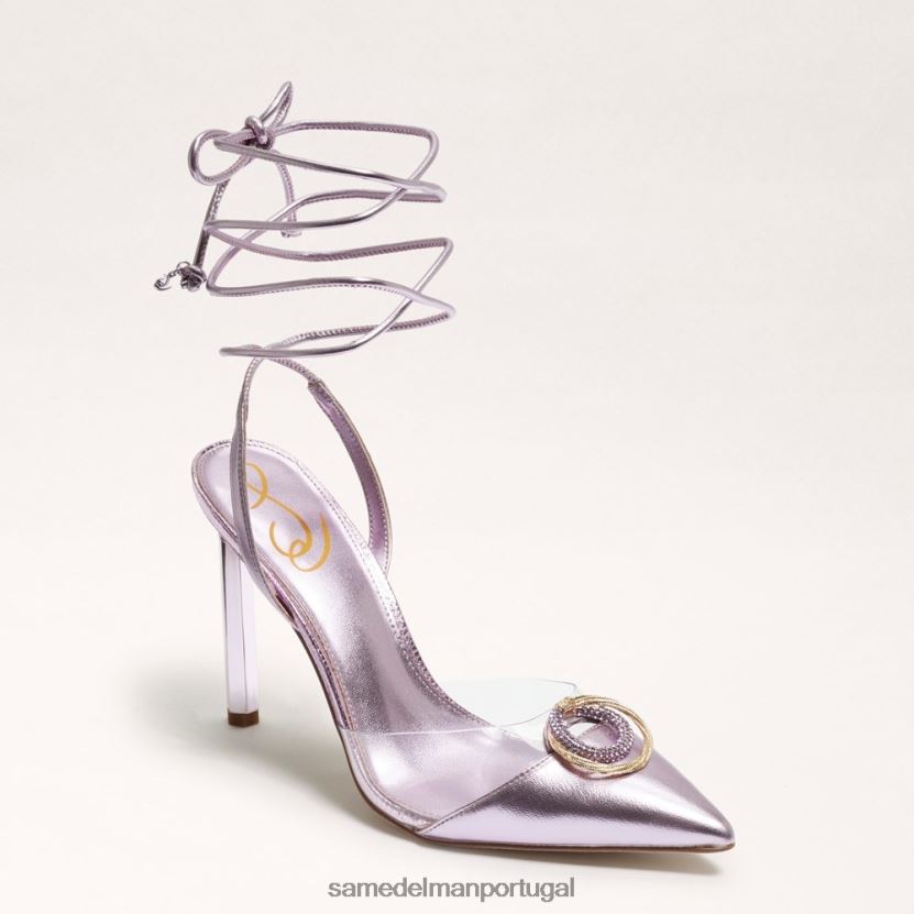 Sam Edelman quartzo lilás mulheres estilete de tiras adrian calçados X8JV0P270