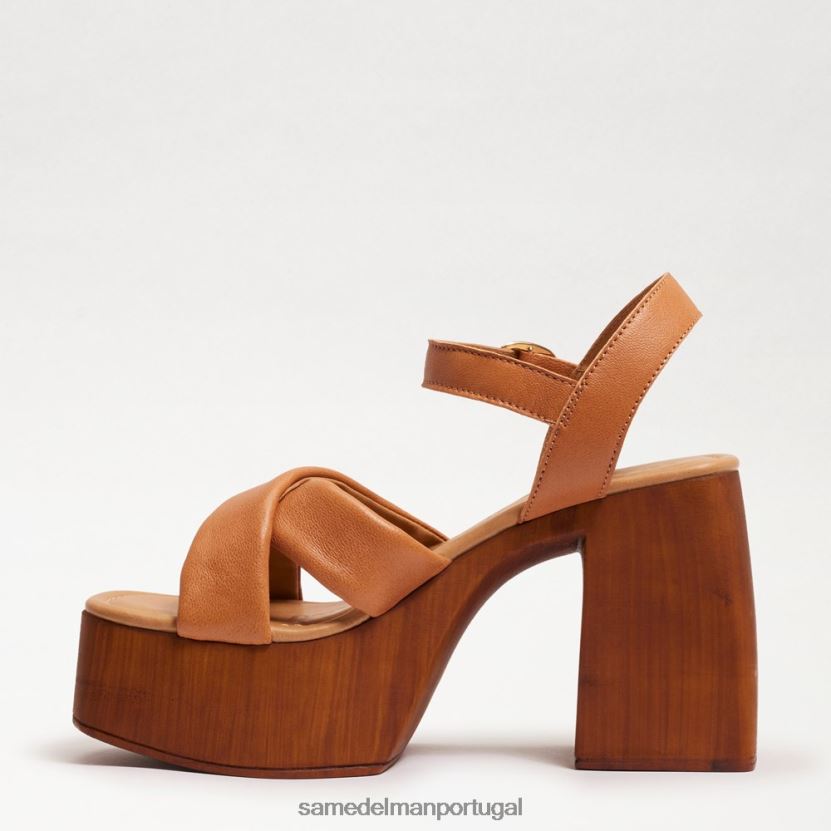 Sam Edelman selim mulheres suzannah salto bloco plataforma calçados X8JV0P569