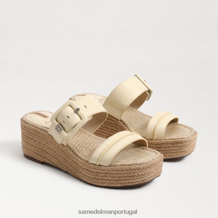 Sam Edelman trigo branqueado mulheres sandália espadrille carson calçados X8JV0P351