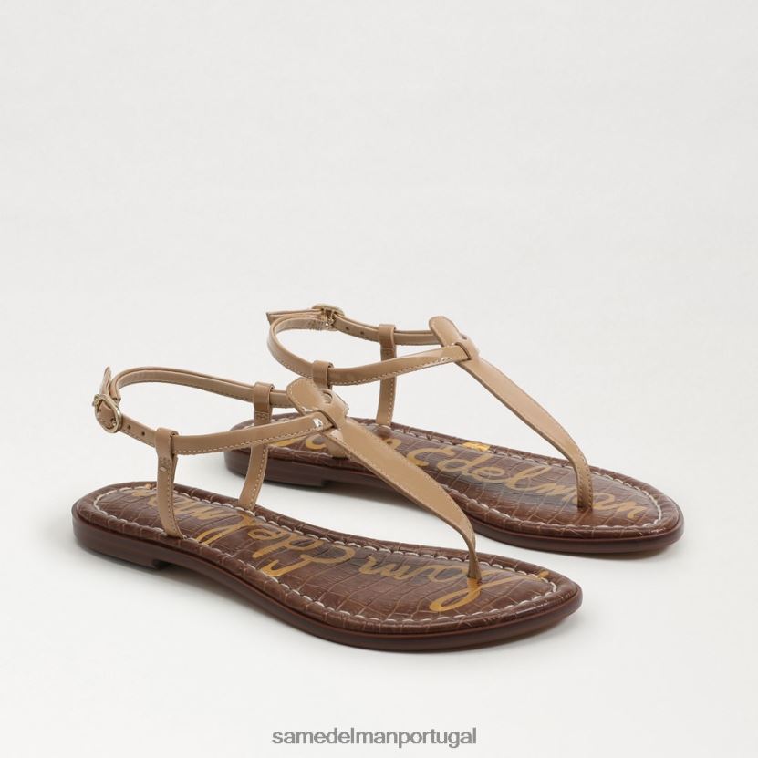 Sam Edelman amêndoa mulheres sandália tanga gigi calçados X8JV0P233
